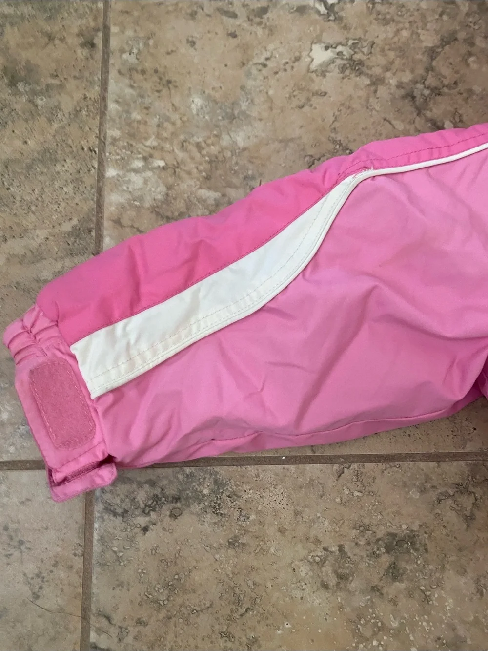 Obermeyer Preschool Girls Pink Belted One-Piece Ski Snow Gorpcore Suit Size 2